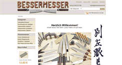 Desktop Screenshot of bessermesser.de