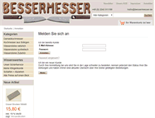 Tablet Screenshot of bessermesser.de